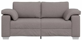 vidaXL Καναπές με μαξιλάρι Taupe 180 x 77 x 82 εκ ύφασμα