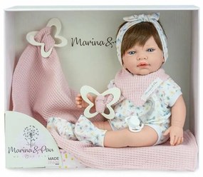 Κούκλα μωρού Marina &amp; Pau Sweet Baby Farfalla 42 cm