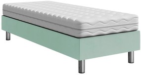 Επενδυμένο κρεβάτι Lux-Baza-Menta-200 x 90 x 30