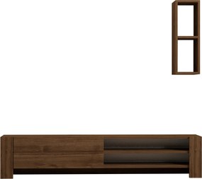 Έπιπλο Τηλεόρασης Καρυδί GRECLO 160x26.8x33