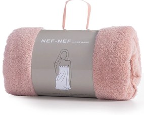 Πετσέτα Σώματος Με Κουμπιά (80x146) Nef-Nef Homeware Sandy Pink 400gsm