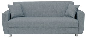 Καναπές Κρεβάτι Τριθέσιος JUAN Γκρι 214x82x80cm - 14210007