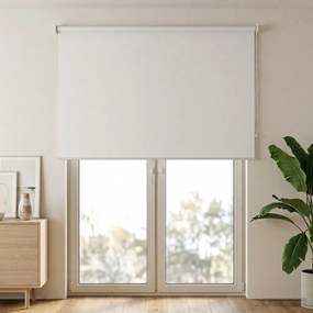 vidaXL Ρολό Κουρτίνα UV Προστασία Λευκό 180 x 230 cm Πολυεστέρας