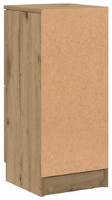 vidaXL Sideboards 2 τεμάχια Artisan Oak 30x30x70cm Κατασκευασμένο ξύλο