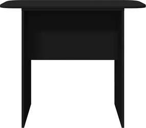 vidaXL Τραπέζι κονσόλας Μαύρο 93 x 40 x 75 εκ Επεξεργασμένο ξύλο