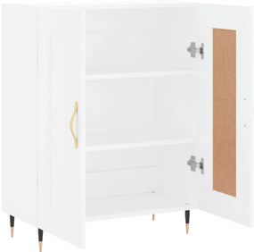 vidaXL Ντουλάπι Λευκό 69,5 x 34 x 90 εκ. από Επεξεργασμένο Ξύλο