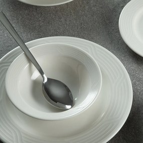 Dinner Set (24 Pieces) EsmaKrem White