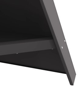 vidaXL Φωτιά Πυραμίδα 58x36x100 εκ. Ανοξείδωτο Χάλυβα