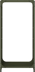 vidaXL Ράφι Καυσόξυλων 44x28x90 εκ. Χάλυβας ψυχρής έλασης