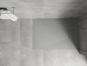 Mexen Hugo ορθογώνιος δίσκος ντους SMC 100 x 80 cm, γκρι - 42618010