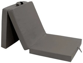 vidaXL 282826  Trifold Foam Mattress 190 x 70 x 9 cm Grey