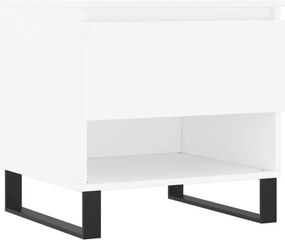 vidaXL Τραπεζάκια Σαλονιού 2 τεμ. Λευκά 50x46x50 εκ Επεξεργασμένο Ξύλο