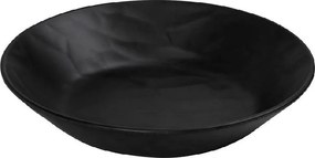 BLACK ΠΙΑΤΟ ΒΑΘΥ ΣΤΡΟΓΓ. 21ΕΚ WAVY MATTE ΜΕΛΑΜΙΝΗΣ