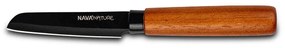 Μαχαίρι Ξεφλουδίσματος Nature 10-054-025 19cm Black-Brown Nava Ανοξείδωτο Ατσάλι