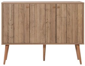 Μπουφές Mega 863SPH3940 120x36x90cm Oak Μοριοσανίδα, Μελαμίνη