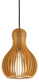 Φωτιστικό Οροφής Citrus-3 159867 20x40/142cm 1xE27 60W Brown Ideal Lux