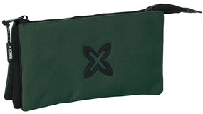 Τριπλή Κασετίνα Munich Verde Πράσινο 22 x 12 x 3 cm