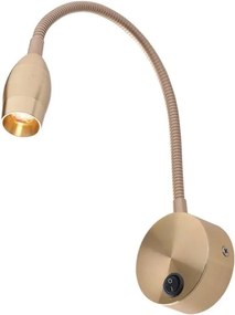 Φωτιστικό Τοίχου Netto M-Χρυσό