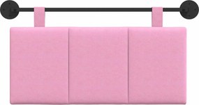 vidaXL Κρεμαστό Κεφαλάρι Ροζ ύφασμα