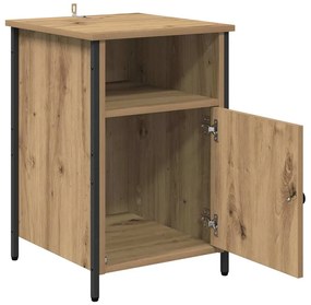 vidaXL Κομοδίνο 2 pcs Artisan Oak 40 x 42 x 60 εκ. Επεξεργασμένο ξύλο