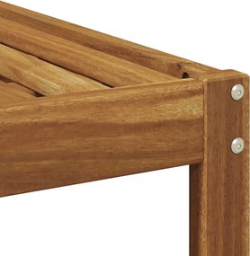 vidaXL Εξωτερικό Σκαμπό Φυσικό 79 x 79 x 37 εκ