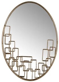 Artekko Ipae Καθρέπτης Τοίχου Χρυσός (42x3x60)cm