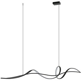 Φωτιστικό Οροφής LED Dimmable Zambelis 23109 Black Matt