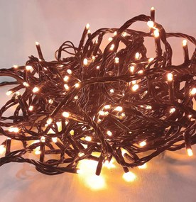 200 Led Λαμπάκια G/Extra Warm White με Πρόγραμμα και Επεκτεινόμενα 10m - IP44 - 63387
