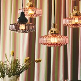 Κρεμαστό Φωτιστικό New Wave Optic Pendant Ø26cm Φιμέ