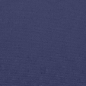 Μαξιλάρια Πάγκου Κήπου 2 τεμ. Ναυτικό Μπλε 100x50x7 εκ. Ύφασμα - Μπλε