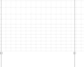vidaXL Τεντώτο με στήριγμα Ασημί