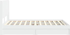 vidaXL Καλάθι με αποθήκη και κεφαλάρι Λευκό 160 x 200 cm