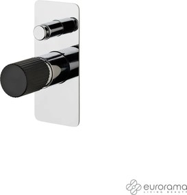 Eurorama Oso 168030SL Chrome - Μίκτης εντοιχισμού 2 εξόδων
