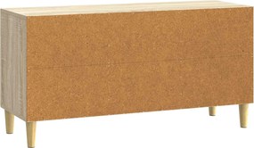 vidaXL Ντουλάπι TV 99 x 34,5 x 50 εκ. Sonoma Δρυς Επεξεργασμένο Ξύλο