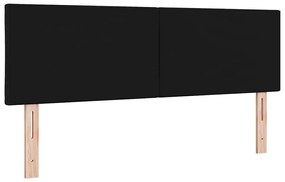 vidaXL Υφασμάτινο Κεφαλάρι Geometric με κεφαλάρι Μαύρο 144 cm ύφασμα