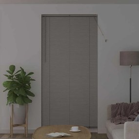 vidaXL Ρολό Παραθύρου με κουρτίνες Άλλο Ασημί 80 x 130 εκ Αλουμίνιο
