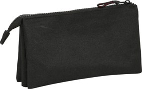 Τριπλή Κασετίνα Naruto Μαύρο 22 x 12 x 3 cm