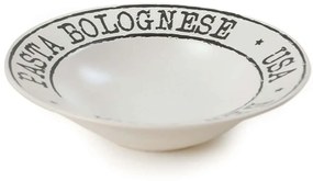 Πιάτο Βαθύ 275KRM1927 26cm White Hermia Κεραμικό