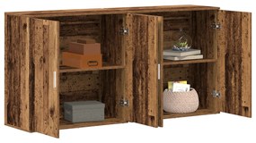 vidaXL Σουίτες 2 τμχ Παλιό Ξύλο 79x38x80 εκ Επεξεργασμένο Ξύλο