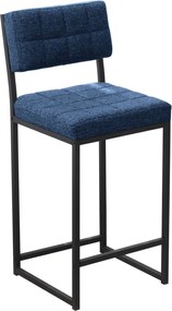 Bar Stool Retro - Navy Blue Navy Blue
