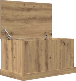 vidaXL Κουτί Αποθήκευσης Αρτισιανή Δρυς 70x40x38 εκ. Επεξ.Ξύλο