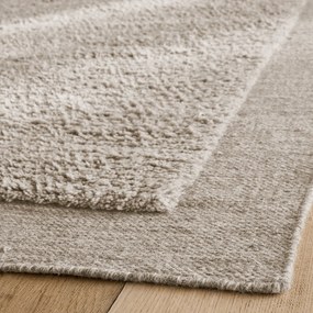 Πατάκι κρεβατοκάμαρας, χειροποίητο, από μαλλί, EDGI