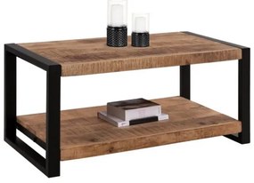 ΤΡΑΠΕΖΙ ΣΑΛΟΝΙΟΥ GATLIN HM8486.11 ΑΠΟ ΜΑΣΙΦ ΞΥΛΟ MANGO 100x45x45,5Υ εκ.