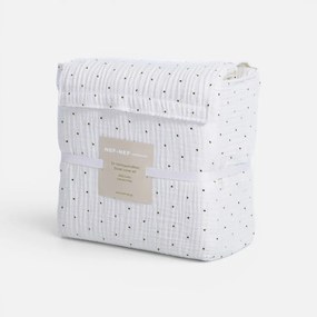 Παπλωματοθήκη Μονή (Σετ 160x230) Nef-Nef Homeware Dots Ecru