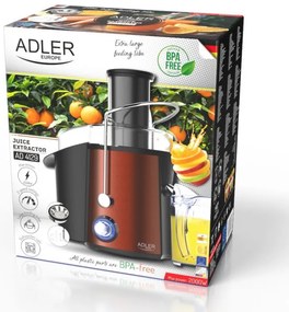 Αποχυμωτής Adler AD 4129, 1000/2000W, 2 ταχύτητες, 1l, σύστημα προστασίας από στάγδην, Μαύρο/μπρονζέ