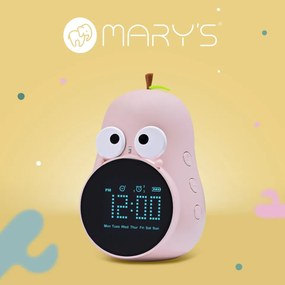 Φωτιζόμενο Ηλεκτρονικό Ξυπνητήρι Αχλάδι Ροζ