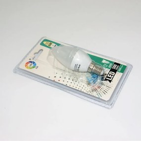 LED ΛΑΜΠΑ E14 C37 6W 500Lm 6500K LI-LA-6541-LI-LA-6541