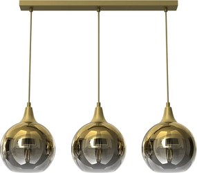 Κρεμαστό Φωτιστικό Monte 3xE27 Χρυσό