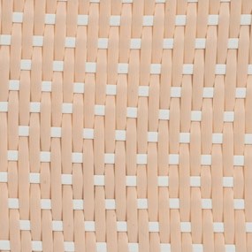 Βοηθητικό Τραπέζι 50 x 50 x 67 cm Φυσικό Μπεζ ρατάν