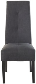 Καρέκλα Elysion-Γκρι Σκούρο (2) τεμάχια